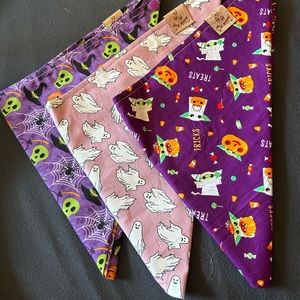 Dog bandana 3 piece bundle
